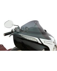 Klock Werks Short Flare Dark Smoke 10" Windshield For Indian Chieftain & Roadmaster