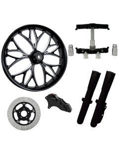 Kore Eclipse 23" Wheel Tire Single Side w/ Raked Triple Trees Lowers & Sliders