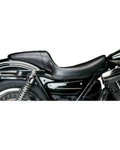 Le Pera L-541 BWPT Basket Weave Pleated Black Daytona Sport Full Seat Harley FXR