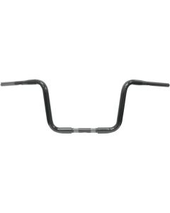 LA Choppers 10" Black 1-1/4" Ape Hanger Handlebars Harley Road King & Glide
