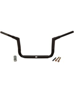 La Choppers Gloss Black 10" Grande Twin Peaks 1 1/2" Handlebars Harley FLH 99-13