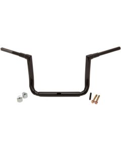 La Choppers Gloss Black 12" Grande Twin Peaks 1 1/2" Handlebars Harley FLH 99-13
