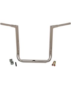 La Choppers Chrome 18" Grande Twin Peaks 1 1/2" Handlebars Apes Harley FLH 99-13