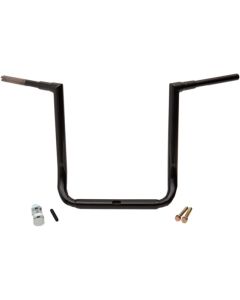 La Choppers Gloss Black 18" Grande Twin Peaks 1 1/2" Handlebars Harley FLH 99-13