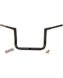 La Choppers Gloss Black 12" Grande Twin Peaks 1 1/2" Handlebars Harley FLH 14-20