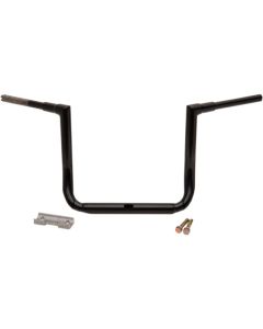 La Choppers Gloss Black 14" Grande Twin Peaks 1 1/2" Handlebars Harley FLH 14-20