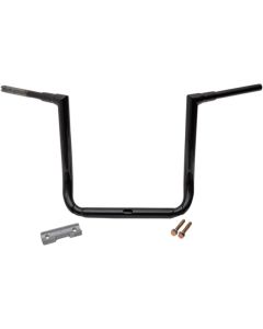La Choppers Gloss Black 16" Grande Twin Peaks 1 1/2" Handlebars Harley FLH 14-20