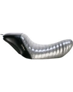 Le Pera LFK-006BKMFPT Bare Bones Charcoal Metalflake Solo Seat XL 07-09 3.3 Tank
