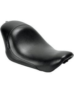 Le Pera Silhouette Smooth Solo Seat 4 Harley 07-09 XL W/3.3 Gallon Tank