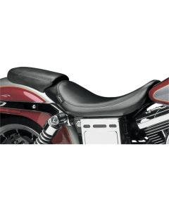 Le Pera LGK-001P Smooth Rear Bare Bones Pillion Seat Biker Gel 06-17 Harley Dyna