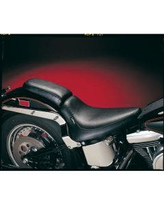 Le Pera LN-850P Smooth Black Silhouette Pillion Rear Seat 84-99 FX FLST Softail