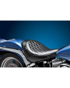 Le Pera LK-010 SP DM Diamond Sanora Solo Seat Harley 06-10 FXST 07-17 FLSTF