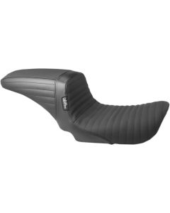 Le Pera LK-591PTGP Gripp Tape Pleated Stitching KickFlip Solo Seat Harley Dyna