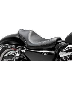Le Pera LK-806 Smooth Black Villian Solo Seat Harley XL Sportster 10-17
