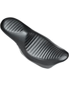Le Pera LK-817PT Pleated Stitch Villain 2-Up Seat for Harley Touring FLH/T 08-23