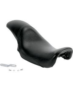Le Pera LK-861 Full Length Smooth Low Profile Silhouette Seat Harley Dyna 06-17