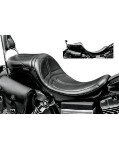 Le Pera LK-970DL 2 Up Stitch Maverick Daddy Long Legs Seat Harley Dyna 06-17