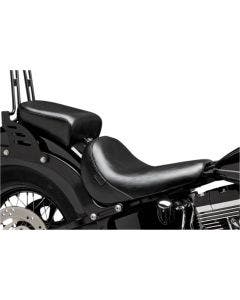 Le Pera LKS-007PDX Black Deluxe Bare Bones Pillion Rear Seat Softail FLS FXS