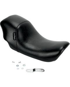 Le Pera LKU-001 Smooth Up Front Vinyl Bare Bones Solo Seat 06-17 Harley Dyna FXD