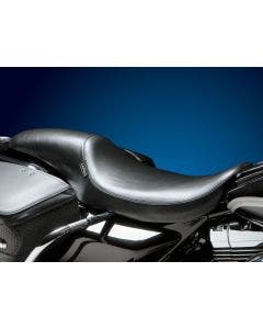 Le Pera LH-867RK Silhouette Smooth Full Length Seat Harley Road King FLHR 02-07