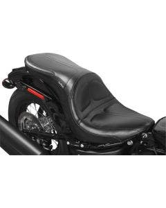 Le Pera LY-910 Maverick Black 2-UP Standard Seat 18-23 Softail Street Bob