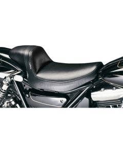 Le Pera L-828 Smooth Black Daytona Sport Low Profile Solo Seat Harley FXR 82-00