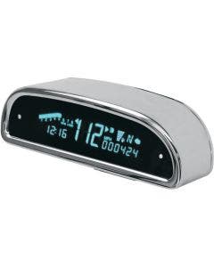 Dakota Digital MCV-7300 Chrome Hooded 7000 Series Speedometer Tachometer