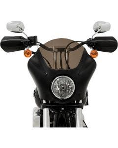 Memphis Shades MEB7215 Black Opaque Hand Guards Harley Softail Dyna XL FLHR