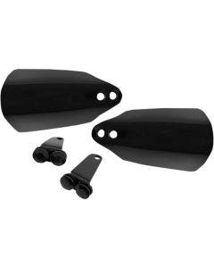 Memphis Shades MEB7216 Black Opaque Finish Hand Guards Harley Road King 08-16