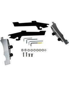 Memphis Shades Black Trigger-Lock Mount Batwing Fairing Yamaha V-Star XVS1300