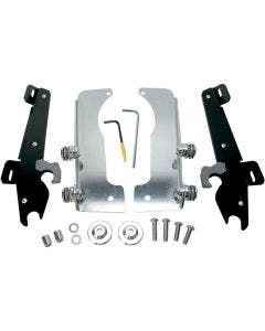 Memphis Shades MEK1938 Black Trigger-Lock Mount Batwing Fairing Yamaha XV1900