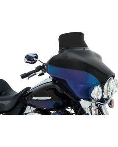 Memphis Shades Dark Black Smoke 4.5" Spoiler Windshield for Harley FLH/T 96-13
