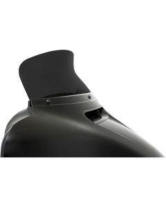 Memphis Shades Dark Smoke 6.5" Spoiler Windshield for Harley Batwing 14-20 FLH/X