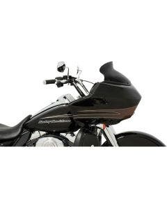 Memphis Shades Black Opaque Spoiler 6.5" Windshield Harley Road Glide FLTR 15-20