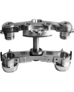 Motor Trike 6 Degree Raked Triple Tree Kit for Harley FLH/T Models 14-15