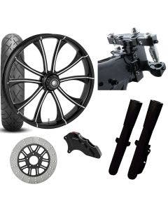 RC 26 Maverick Eclipse Wheel Tire Neck Rake Front End Package Harley Single Side