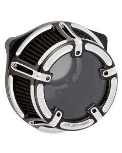 Arlen Ness 18-960 Black Contrast Cut Method Clear Stage 1 Air Cleaner M8 17-23