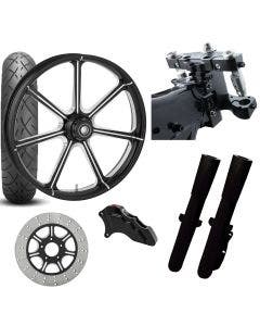 RC 26 Mission Eclipse Wheel Tire Neck Rake Front End Package Harley Single Side
