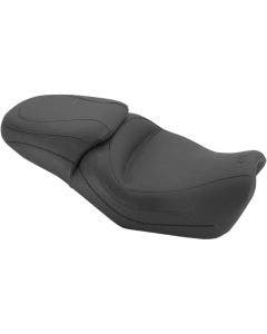 Mustang 76421 1 Piece Vintage Black Touring 2-up Seat Harley Street XG 500 750 76421