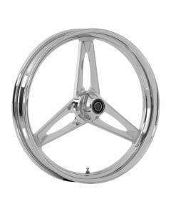 Colorado Customs Chrome Neutron Wheel & Tire Package for Harley Models 