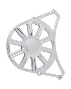 Arlen Ness P-1165 Chrome 10 Gauge Front Pulley Cover Indian Scout & Sixty 15-19