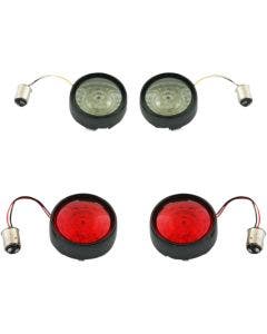 Custom Dynamics PB-BCM-BB-B Black Pro-Beam LED Turn Signal Kit 11-19 Harley