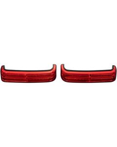Custom Dynamics PB-SB-SS8-BR Black/Red Saddlebag LED Accent Light 10-13 CVO