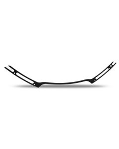 Performance Machine Holeshot Black Contrast Cut Harley FLTR Windshield Trim 15-22