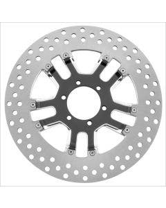 Performance Machine PM Dixon Black Platinum Cut Front 11.8" Brake Rotor