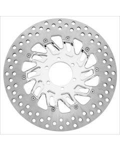 Performance Machine PM Supra Chrome 11.8 Right Front Brake Rotor Harley 