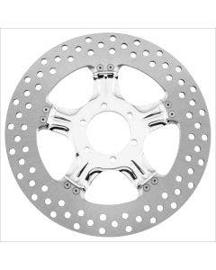 Performance Machine PM Wrath Chrome 11.8 Right Rear Brake Rotor Harley 