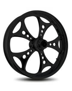 RC Components Black Holeshot Wheel & Tire Package for Harley Models 