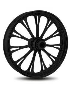 RC Components Black Imperial Wheel & Tire Package for Harley Models 