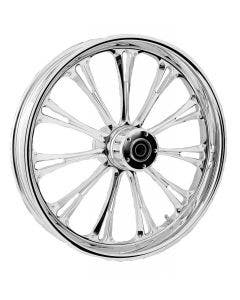 RC Components Chrome Imperial Wheel & Tire Package for Harley Models 